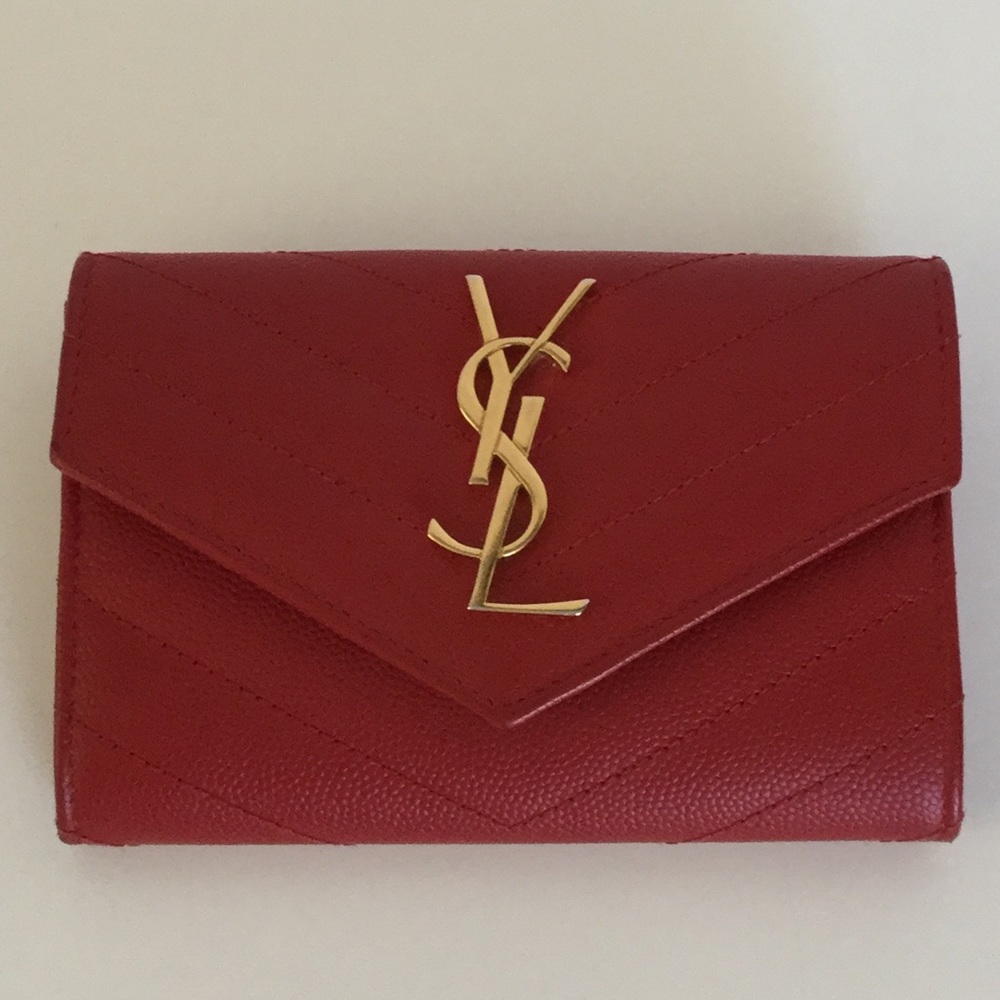 Saint Laurent  monogramme small envelope wallet